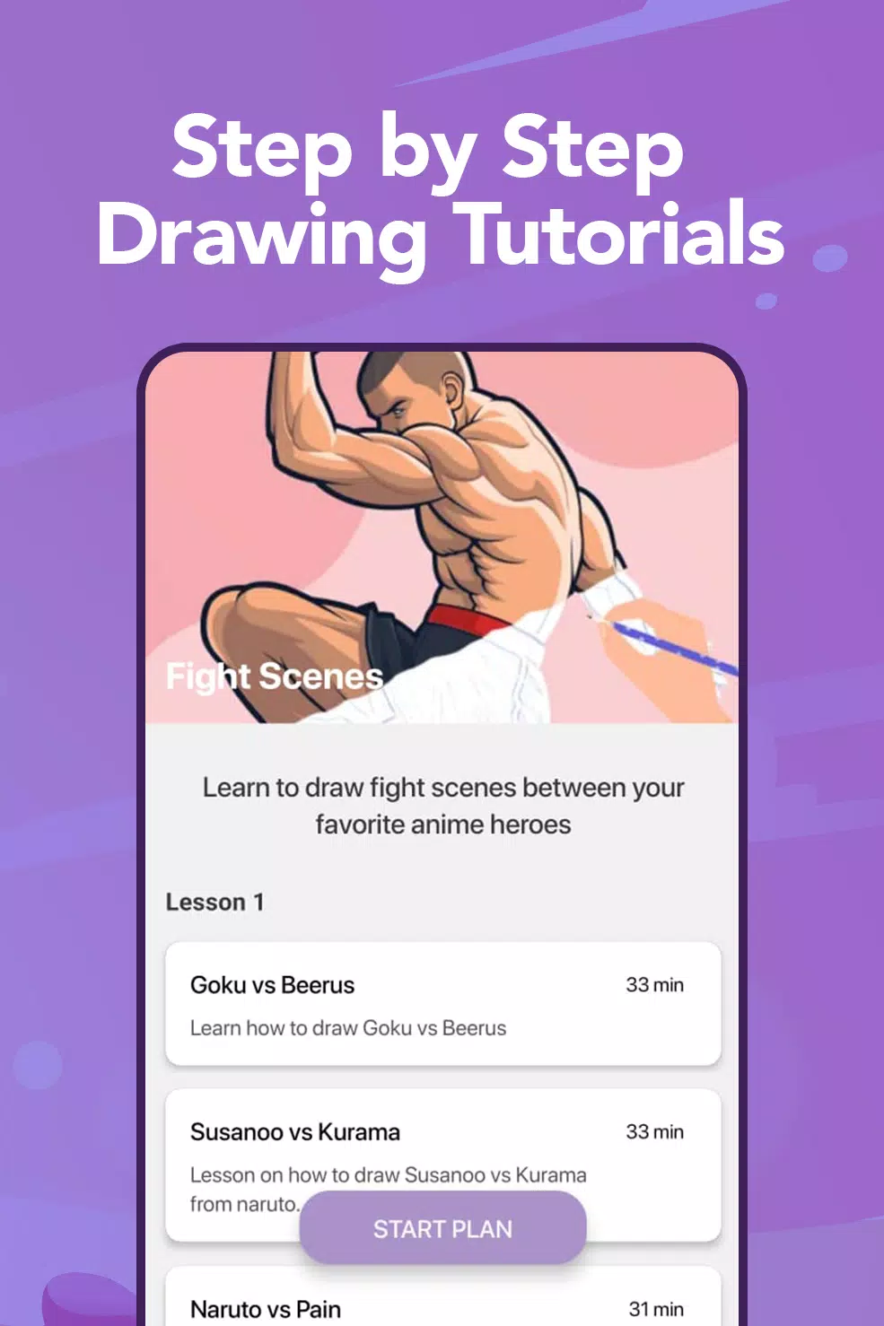 Learn to Draw Anime by Steps Screenshot 2
