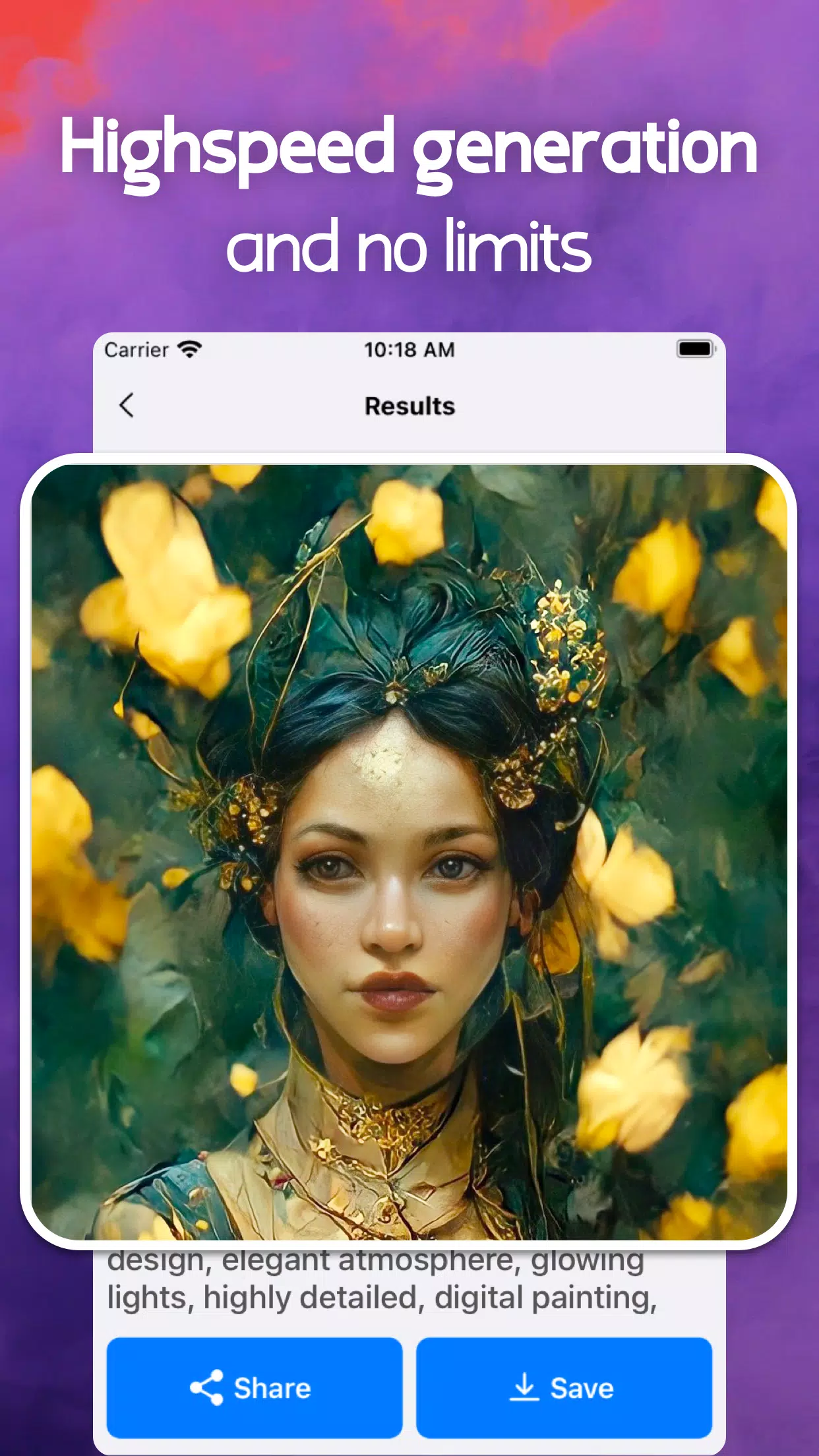 AI Generated Art Generator 스크린샷 4