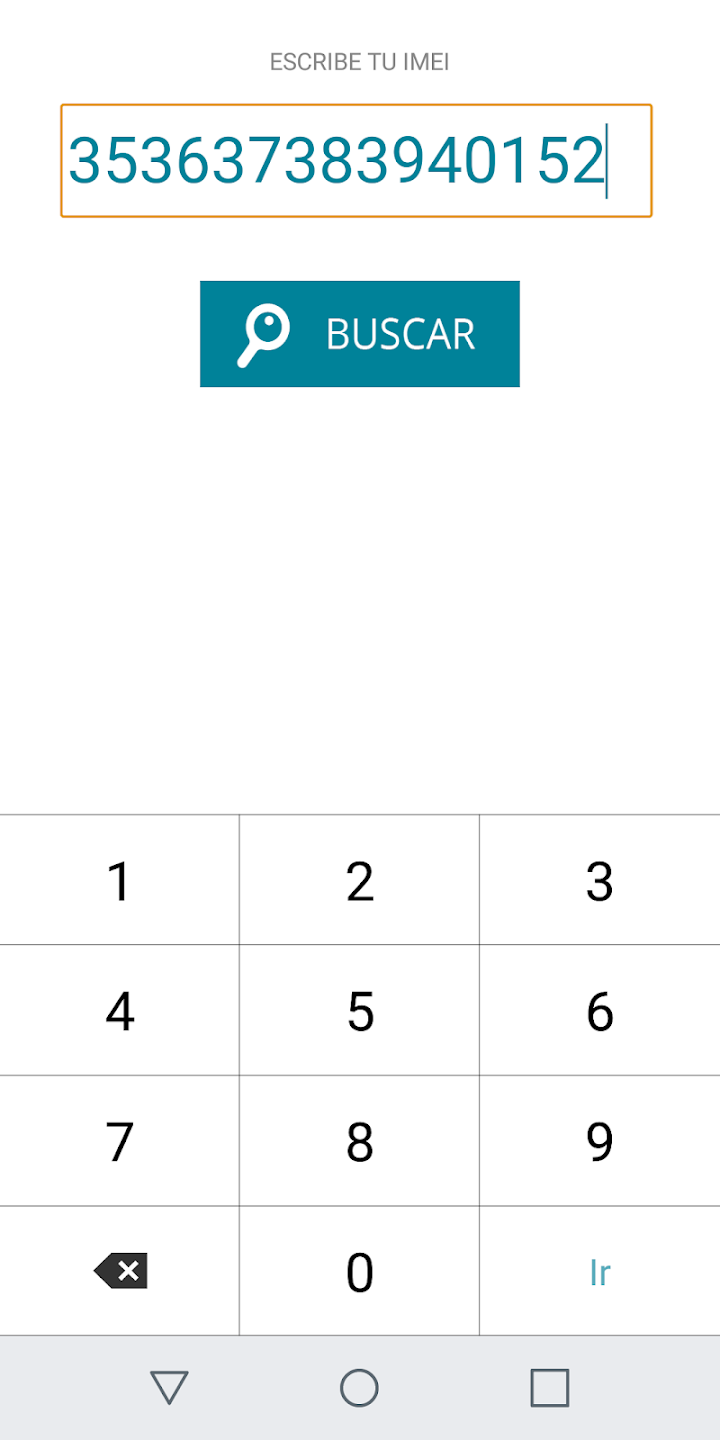 IMEI COLOMBIA Screenshot 1