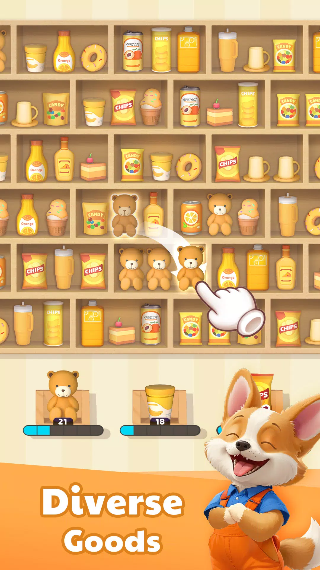 3D Goods Store: Sorting Games Capture d'écran 2
