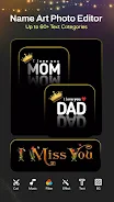 Name Art Photo Editor 3D Text Schermafbeelding 4