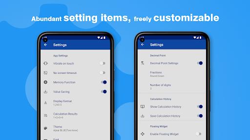 Schermata Calculator - Floating Widget 2