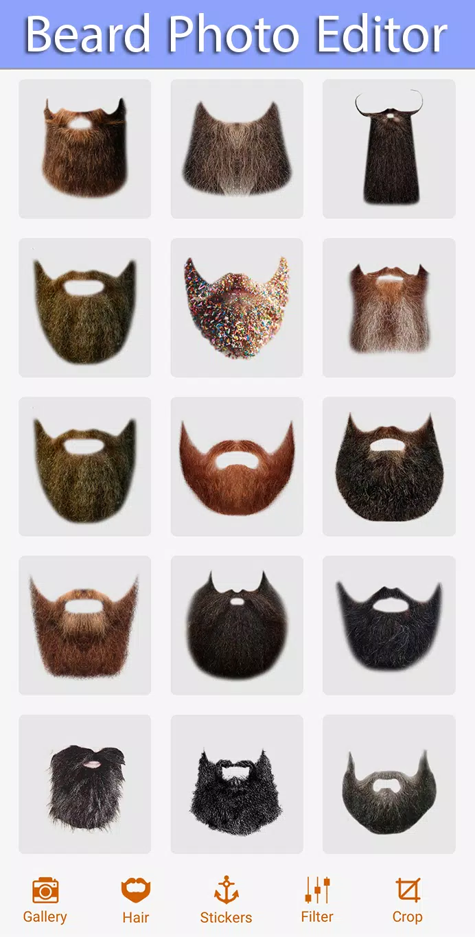 Beard Photo Editor Screenshot 1