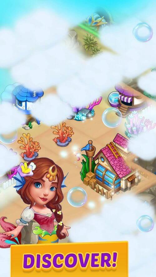 Merge Mermaids Schermafbeelding 3