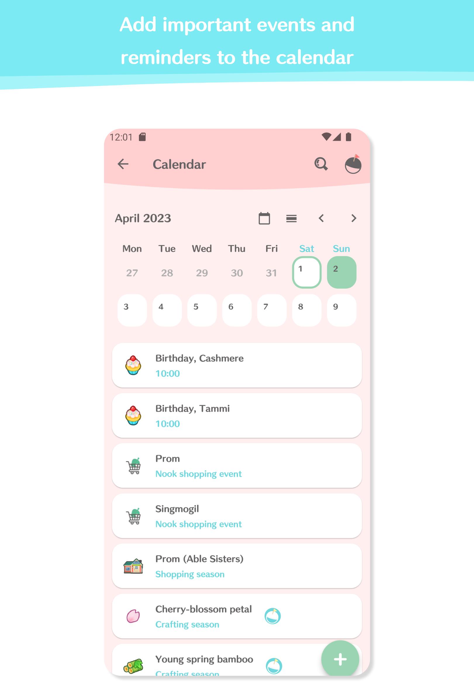 Planner for AC: NH应用截图第4张