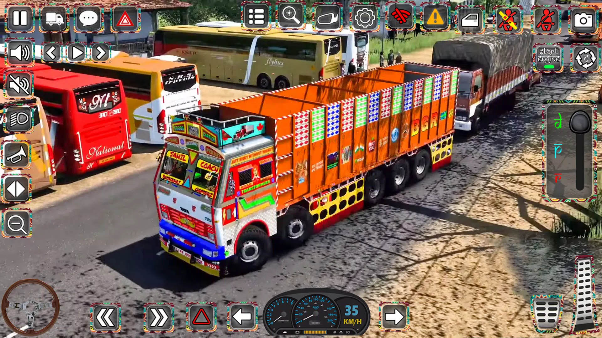 Indian Truck Driver Simulator 스크린샷 2