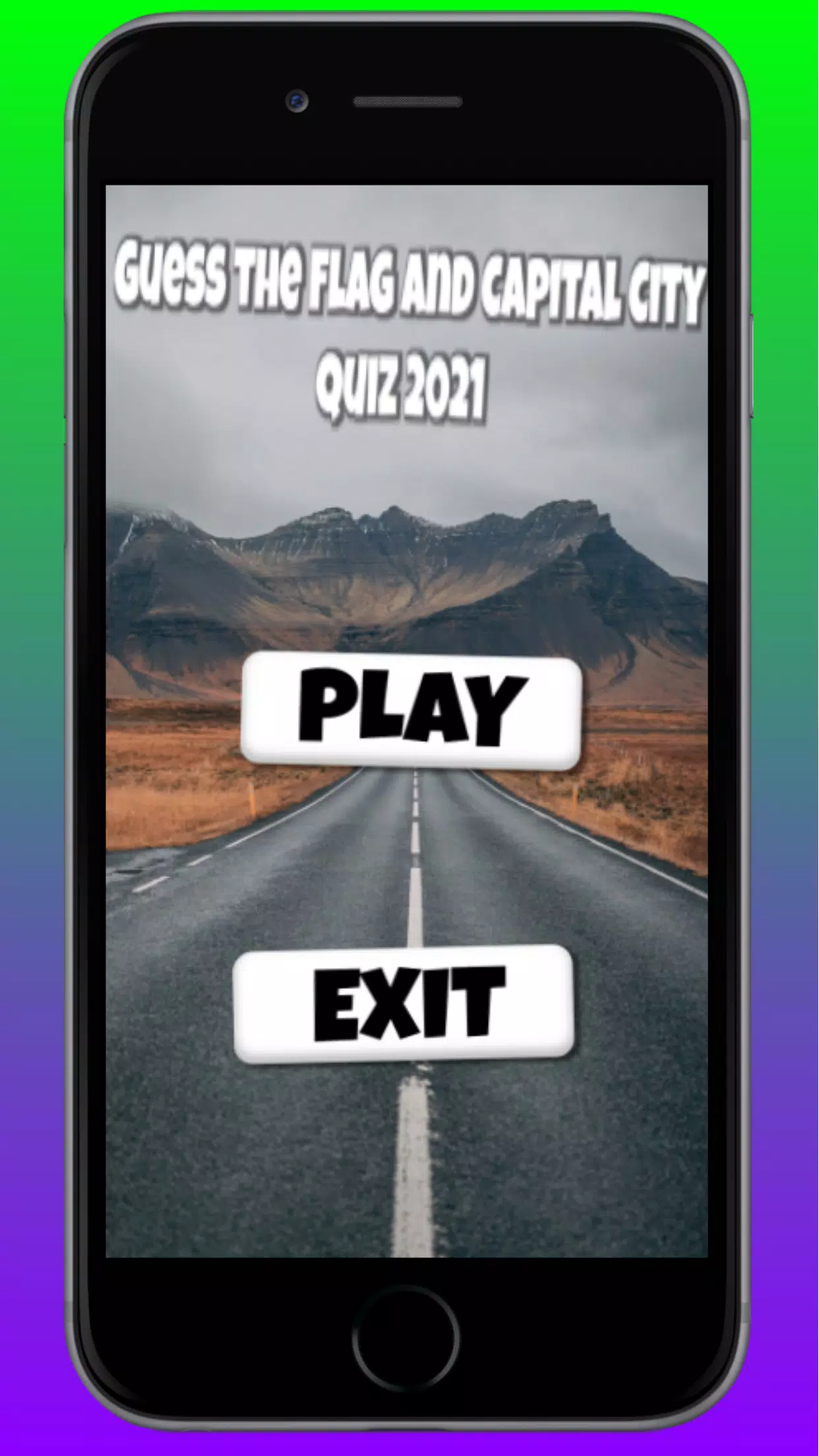 Guess the Flag and Capital Cit Captura de pantalla 1