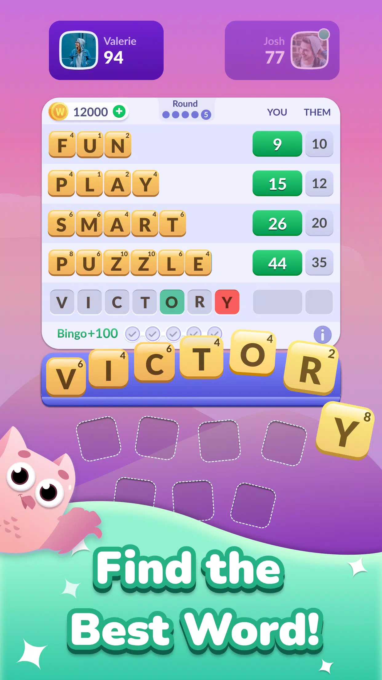 Word Roll - Word Bingo應用截圖第2張