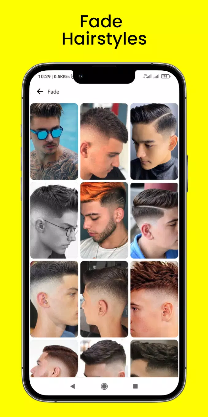 Mens Latest Hairstyles 2023 Ảnh chụp màn hình 1