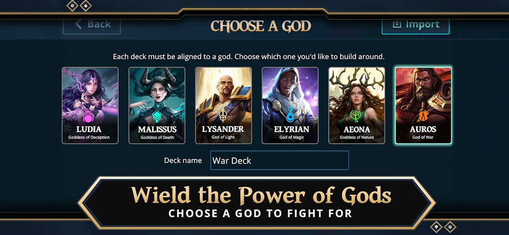 Gods Unchained Tangkapan skrin 4