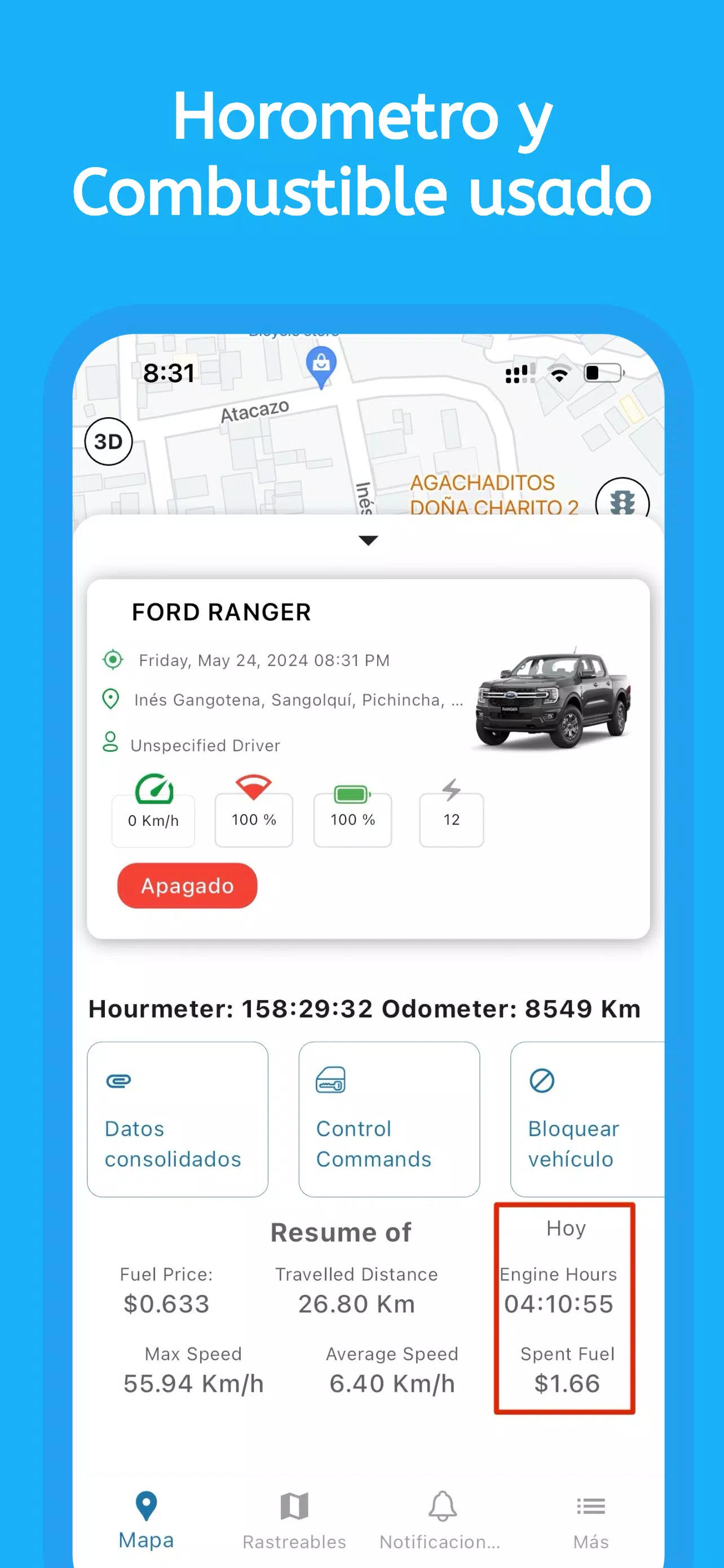 EcuaGPS Captura de tela 3