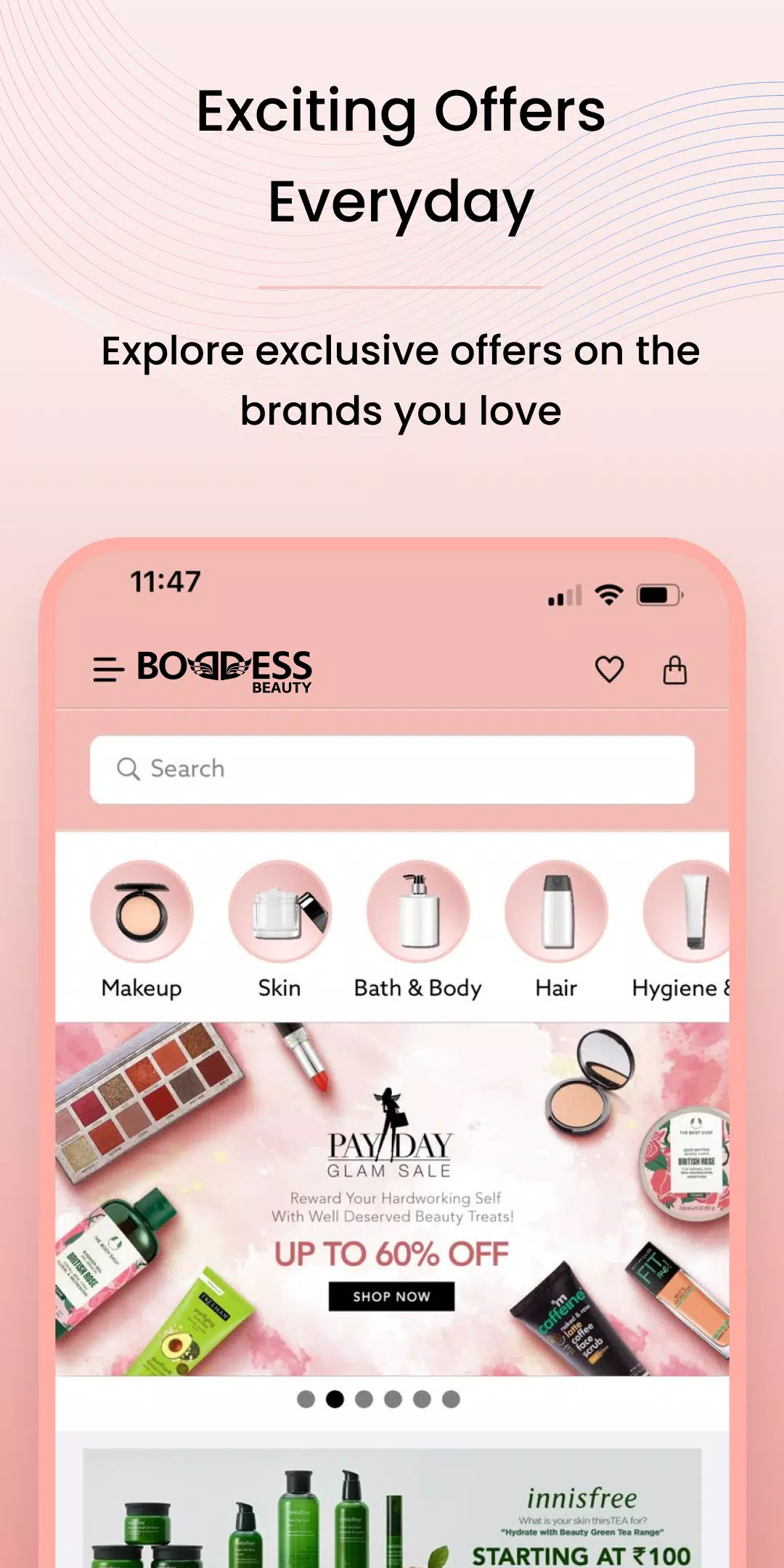 Boddess: Beauty Shopping App应用截图第2张