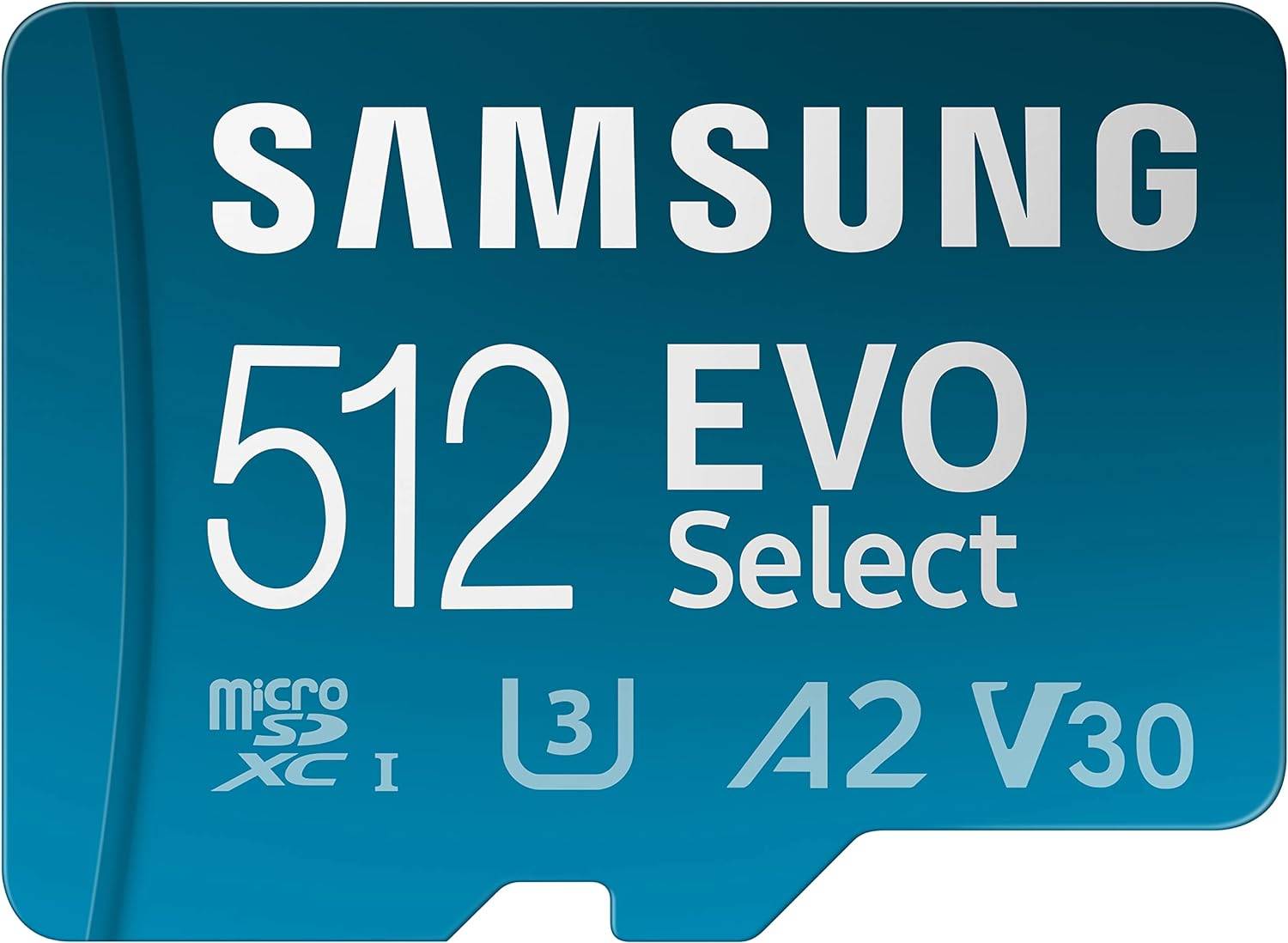 Samsung EVO Select A2 512GB microSDXC Card