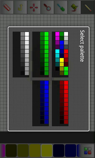 Pixel Art editor ဖန်သားပြင်ဓာတ်ပုံ 2
