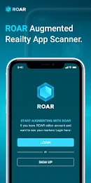 Schermata ROAR Augmented Reality App 2