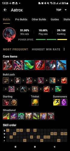 Probuilds for LoL & Wild Rift應用截圖第1張