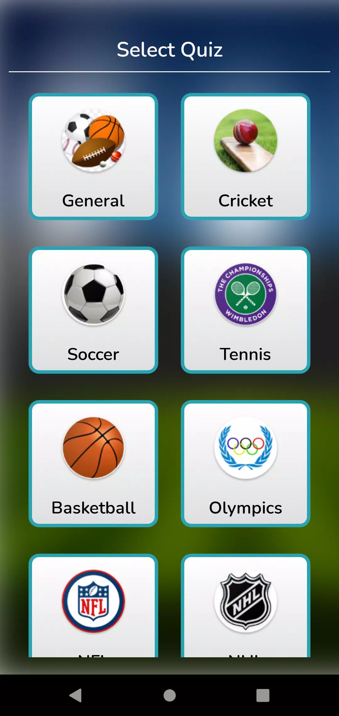 World Sports Quiz Capture d'écran 2
