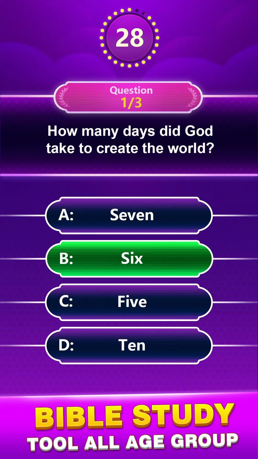Bible Trivia應用截圖第1張