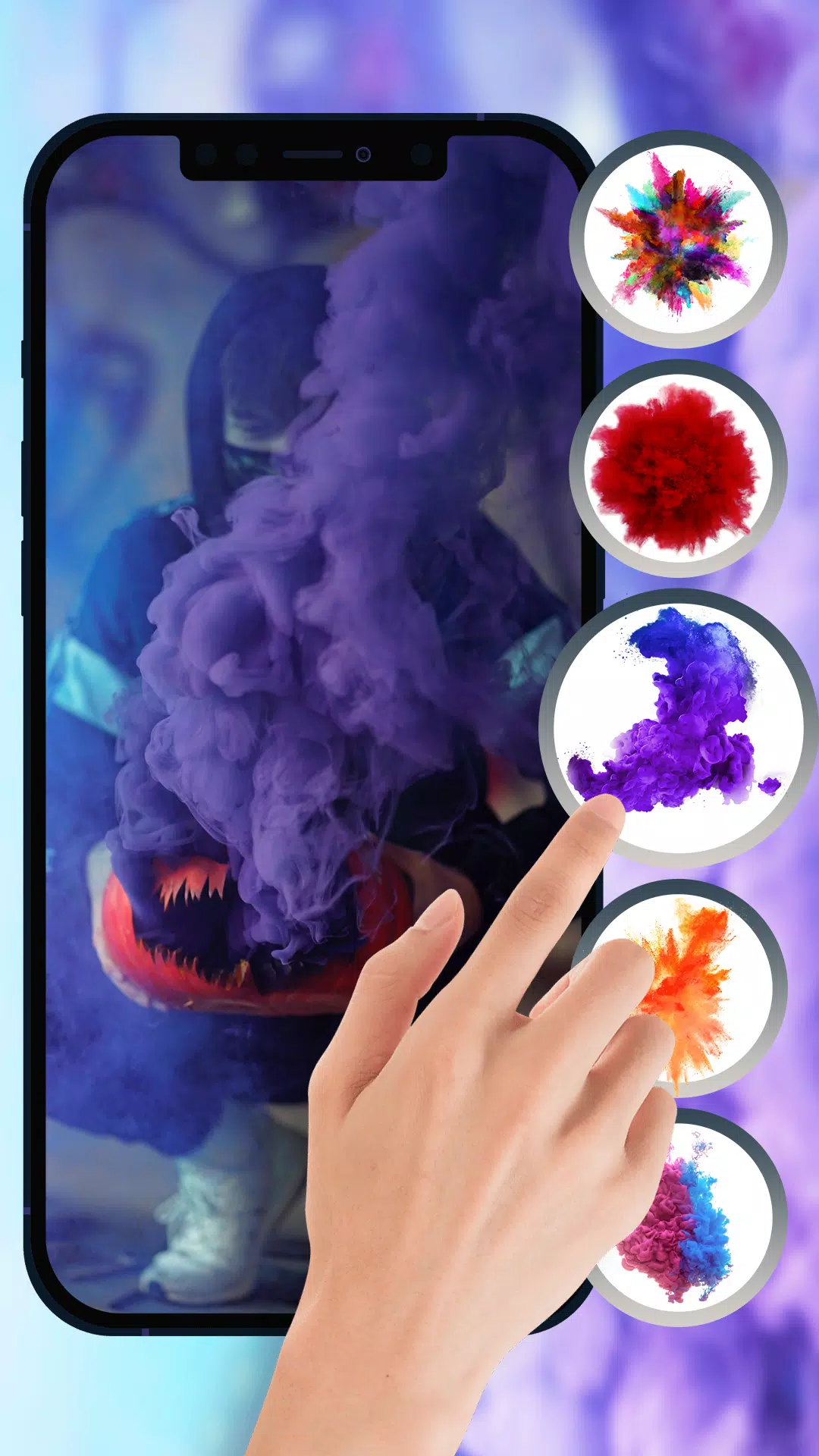 Smoke Filter Photo Editor 스크린샷 1