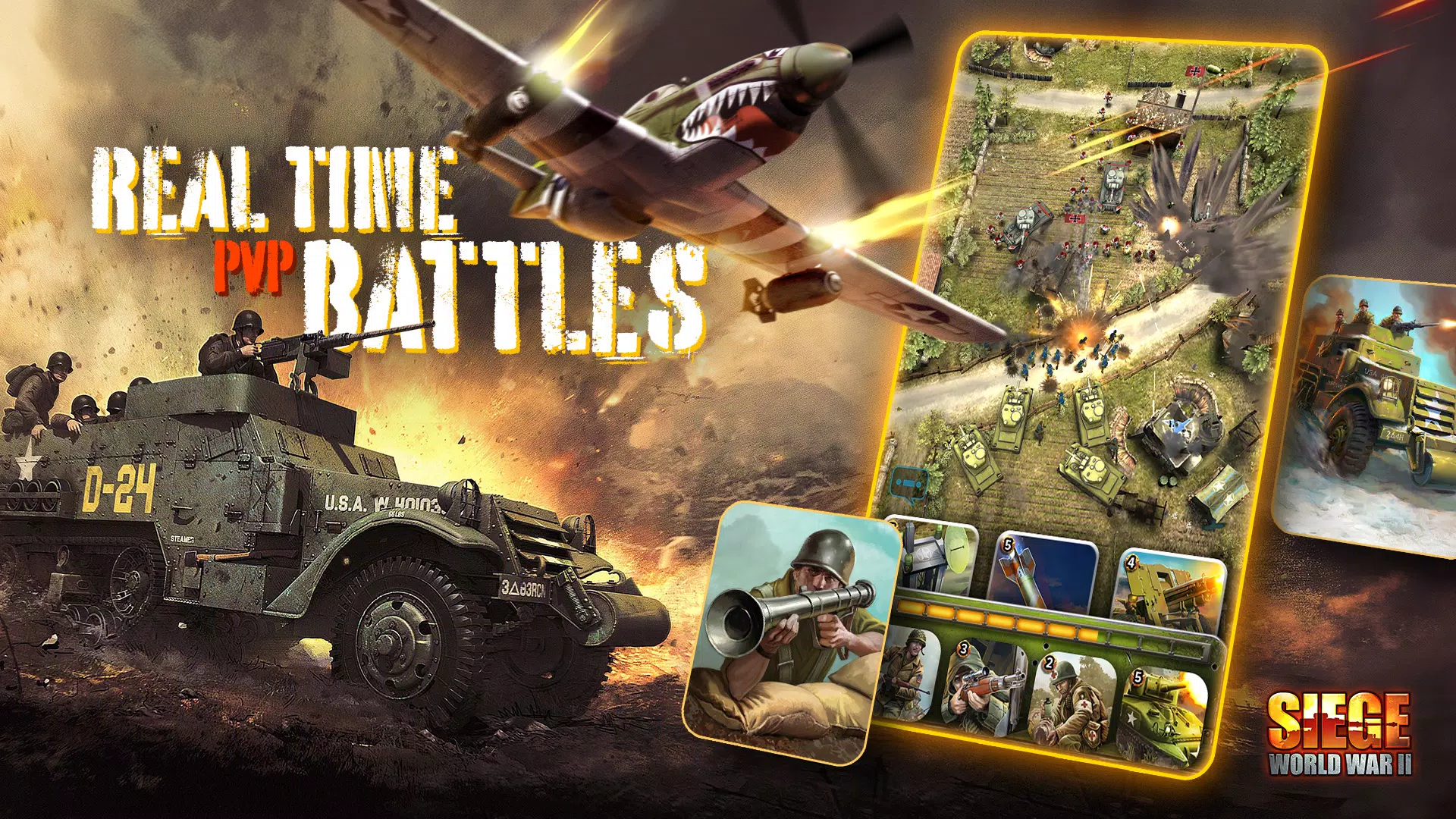 SIEGE: World War II スクリーンショット 1
