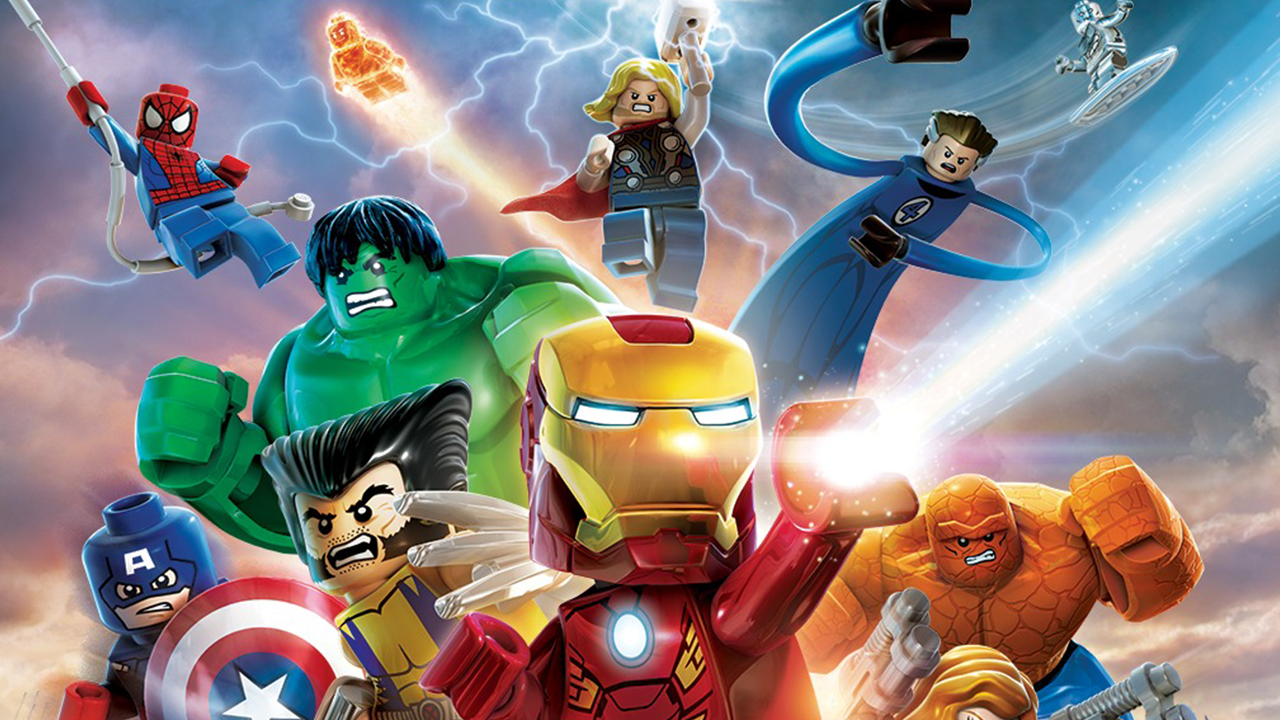 LEGO Marvel Super Heroes game cover