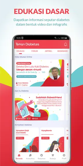 Teman Diabetes Скриншот 1