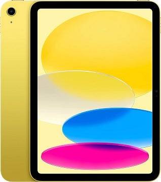Yellow Apple iPad 10th Gen