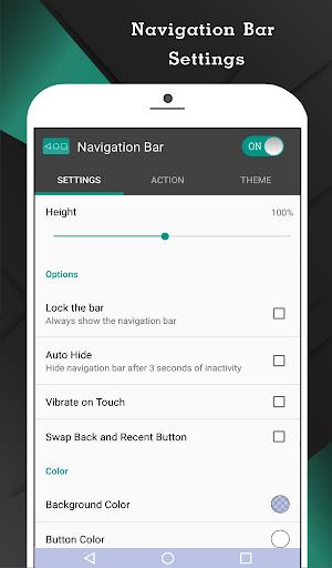Navigation Bar for Android Tangkapan skrin 2