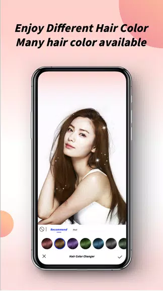 Hairstyle try on Screenshot 2