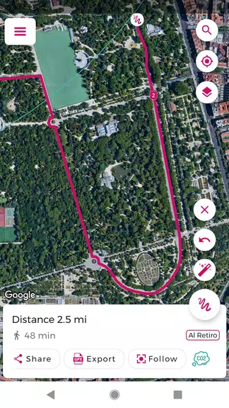 Just Draw It! - Route planner 應用截圖第3張