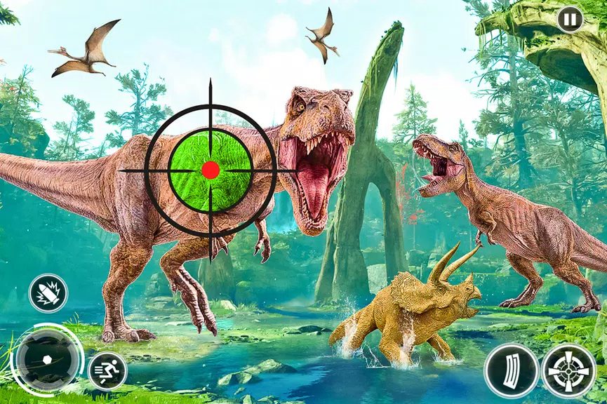 Super Dino Hunting Zoo Games Zrzut ekranu 3