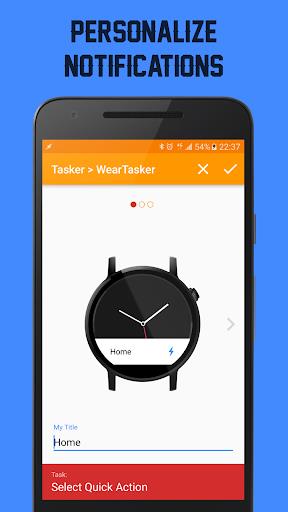 WearTasker - Tasker for Wear Zrzut ekranu 4