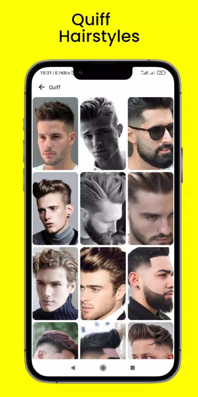 Mens Latest Hairstyles 2023 Ảnh chụp màn hình 2