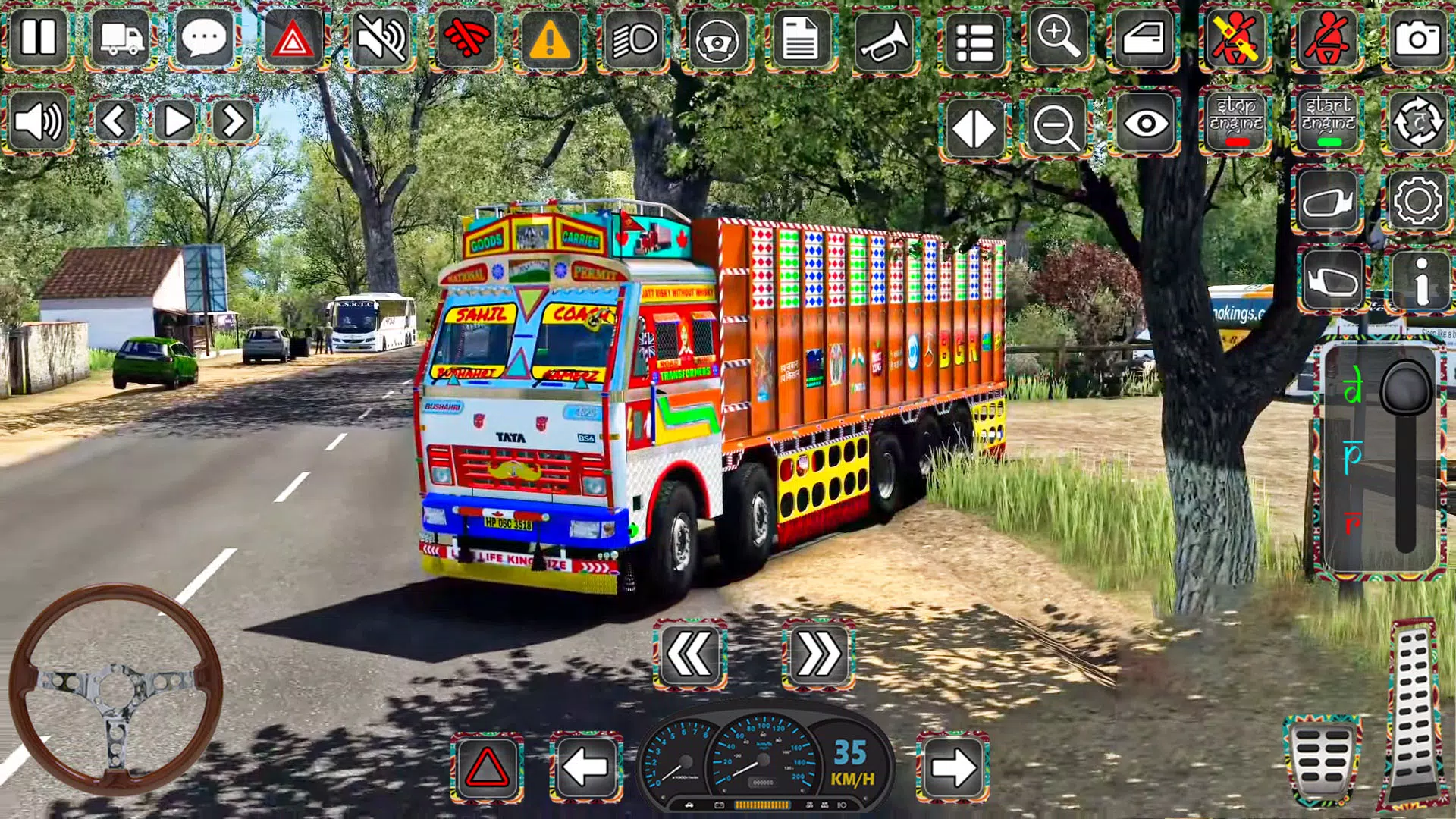 Indian Truck Driver Simulator 스크린샷 4