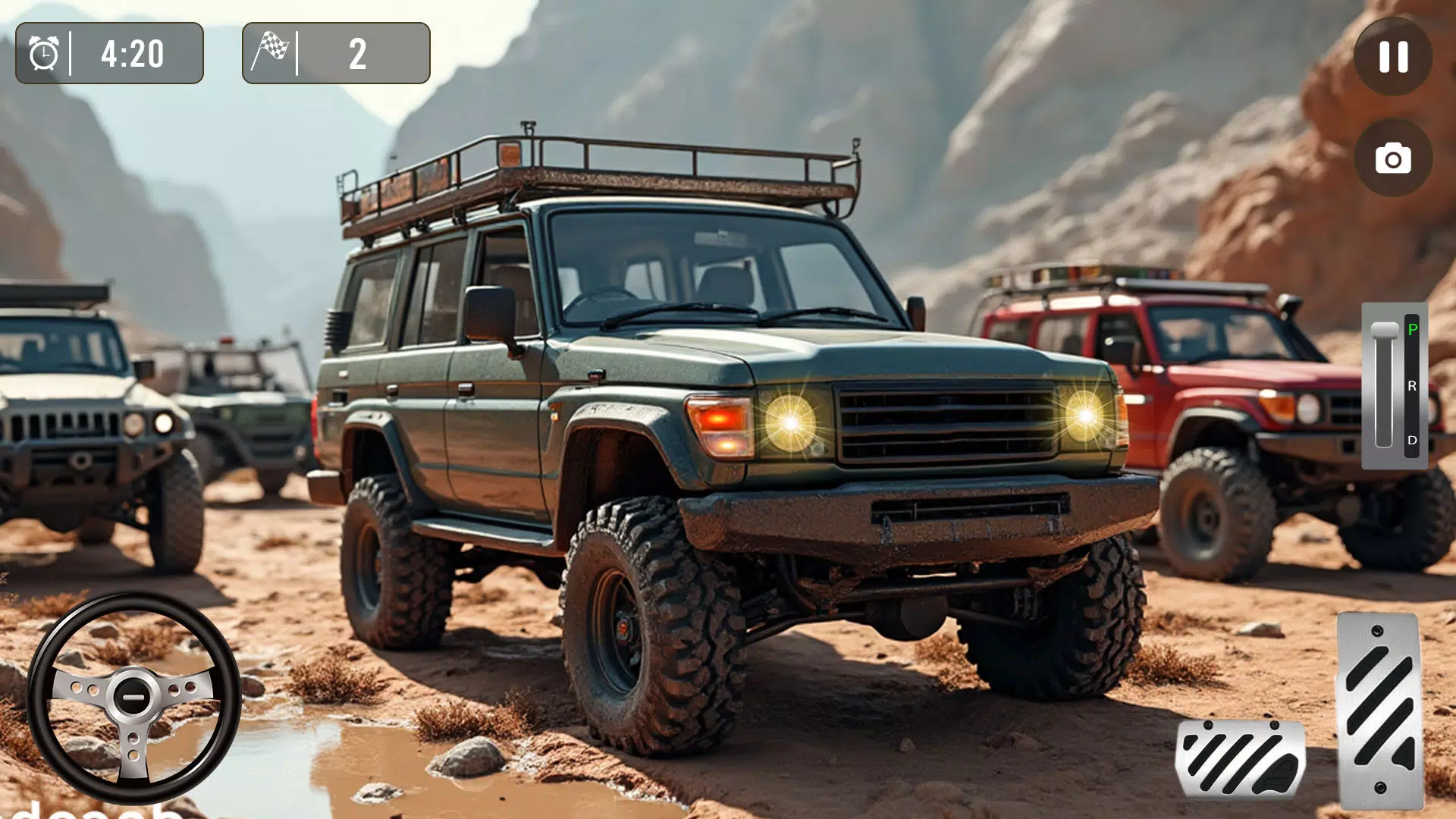 Toyota Land Cruiser Prado Game Screenshot 2