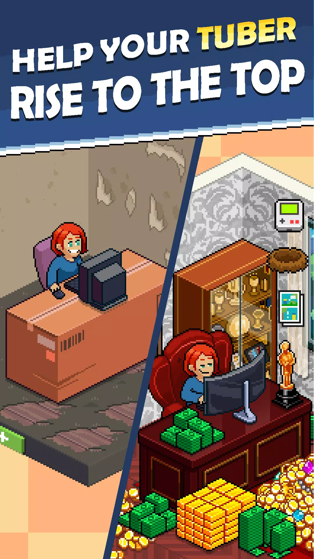 PewDiePie's Tuber Simulator Captura de pantalla 2