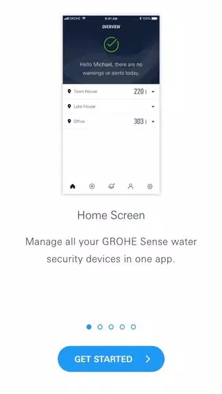 GROHE Sense Captura de pantalla 1