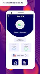 Blue VPN :Superfast VPN 스크린샷 2