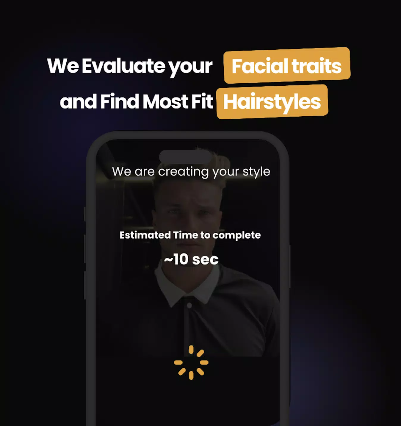 Men's Hair Cuts & Hairstyles Captura de pantalla 2