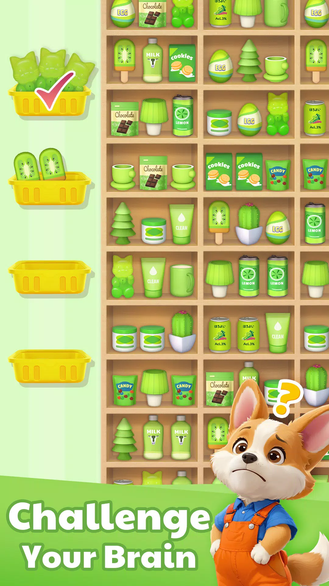 3D Goods Store: Sorting Games Capture d'écran 3