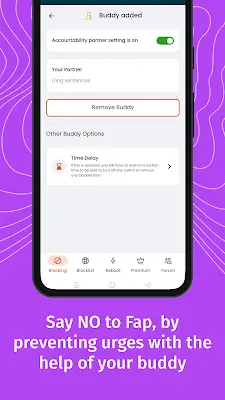 BlockerX: Porn Blocker/ NotFap ဖန်သားပြင်ဓာတ်ပုံ 3