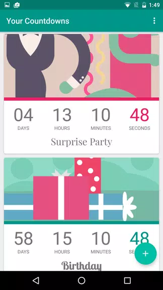 Countdown by timeanddate.com 스크린샷 2