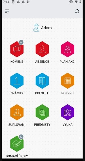 Bakaláři OnLine Capture d'écran 1
