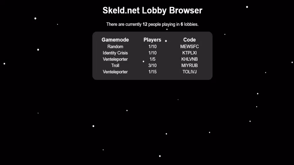 Skeld.net Among Us Mods应用截图第4张