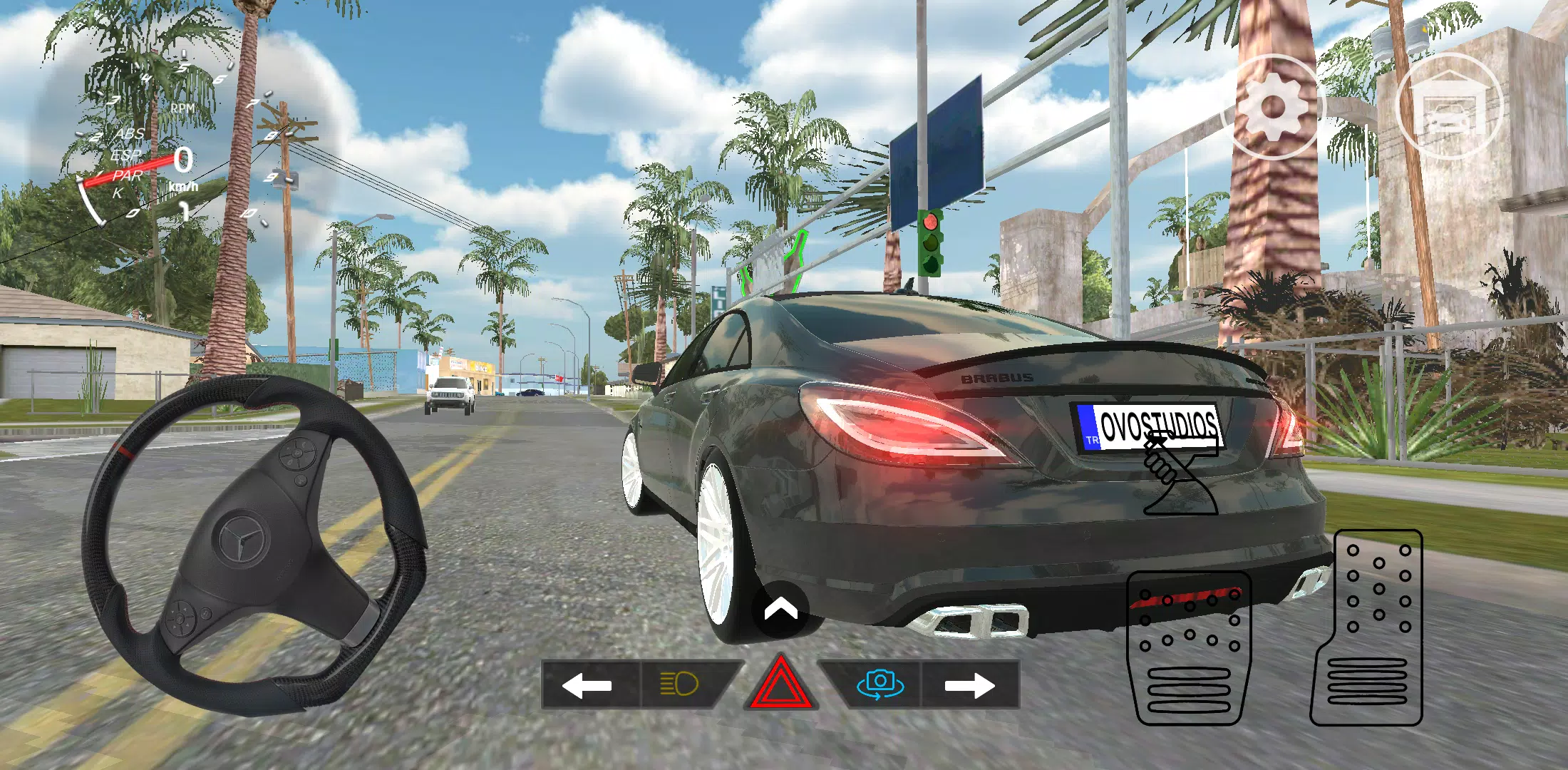 CLS 63 Drift & Park Simulator Скриншот 1