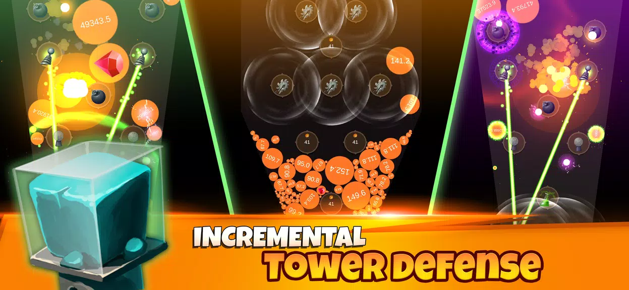 TowerBall: Idle Incremental TD Capture d'écran 1