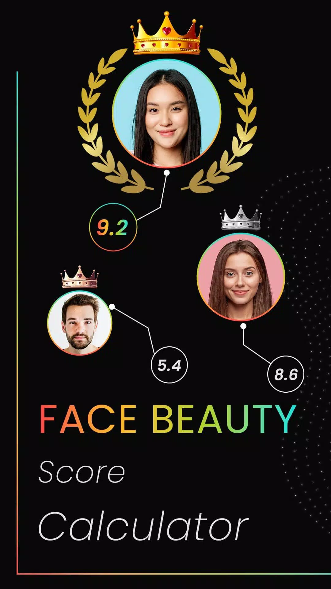 Face Beauty Score Calc & Tips Captura de pantalla 2