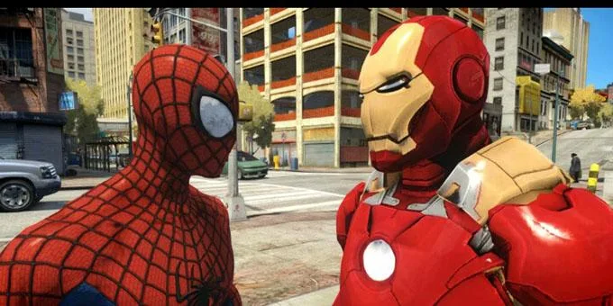 Schermata Spiderman vs Iron Man 3D Adventures 1