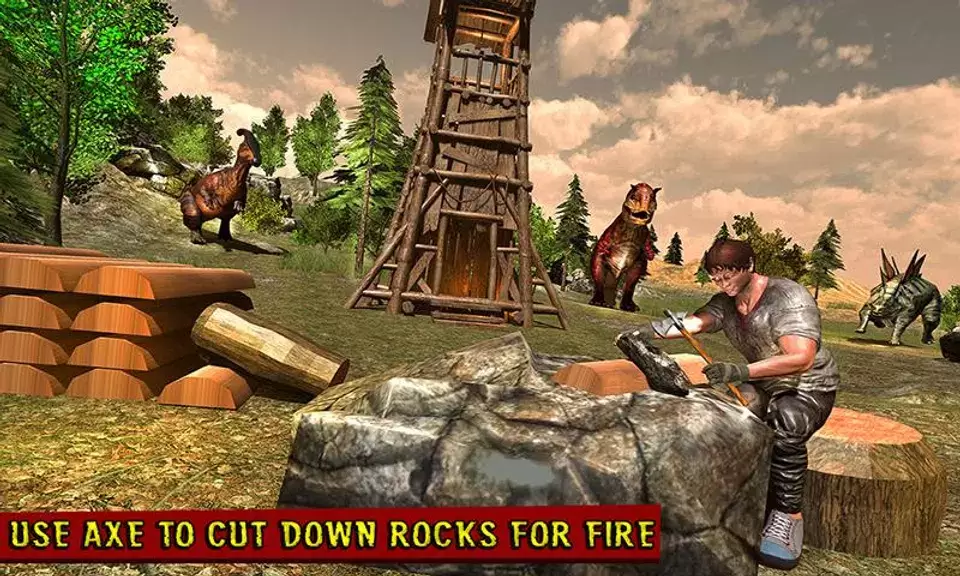 Dinosaur Island Escape Capture d'écran 2