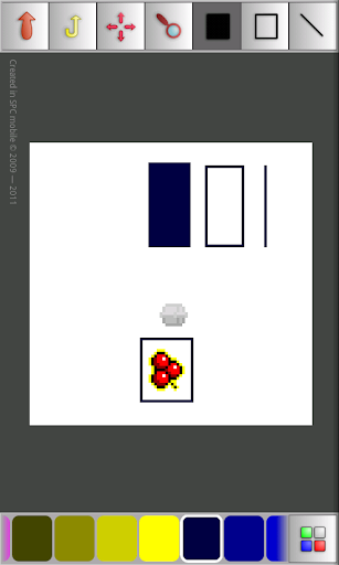 Pixel Art editor ဖန်သားပြင်ဓာတ်ပုံ 3